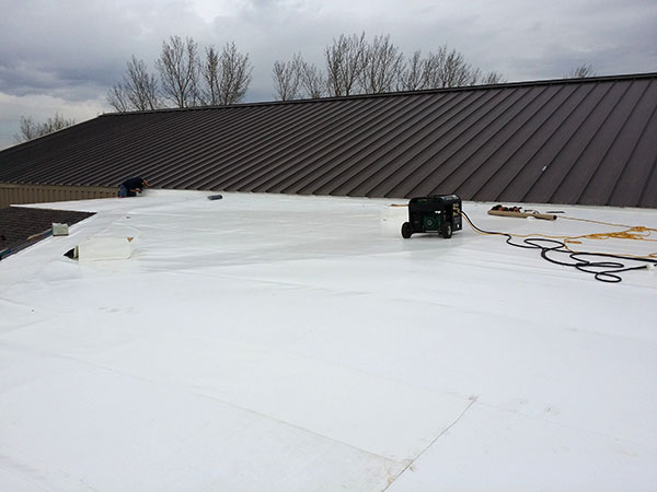 TPO-Roof-Installation-Minot-ND-North-Dakota-1 | Hi-Line Commercial Roofing